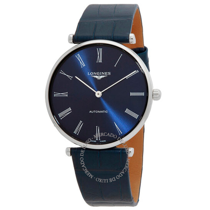 Relógio La Grande Classique Mostrador Azul Automático 38 mm - Mercado de Luxo - O Maior E-Commerce de Bens, Produtos e Serviços de Luxo do Brasil.