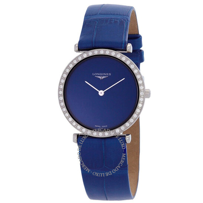 Relógio La Grande Classique Quartzo Diamante Mostrador Azul 29 mm - Mercado de Luxo - O Maior E-Commerce de Bens, Produtos e Serviços de Luxo do Brasil.