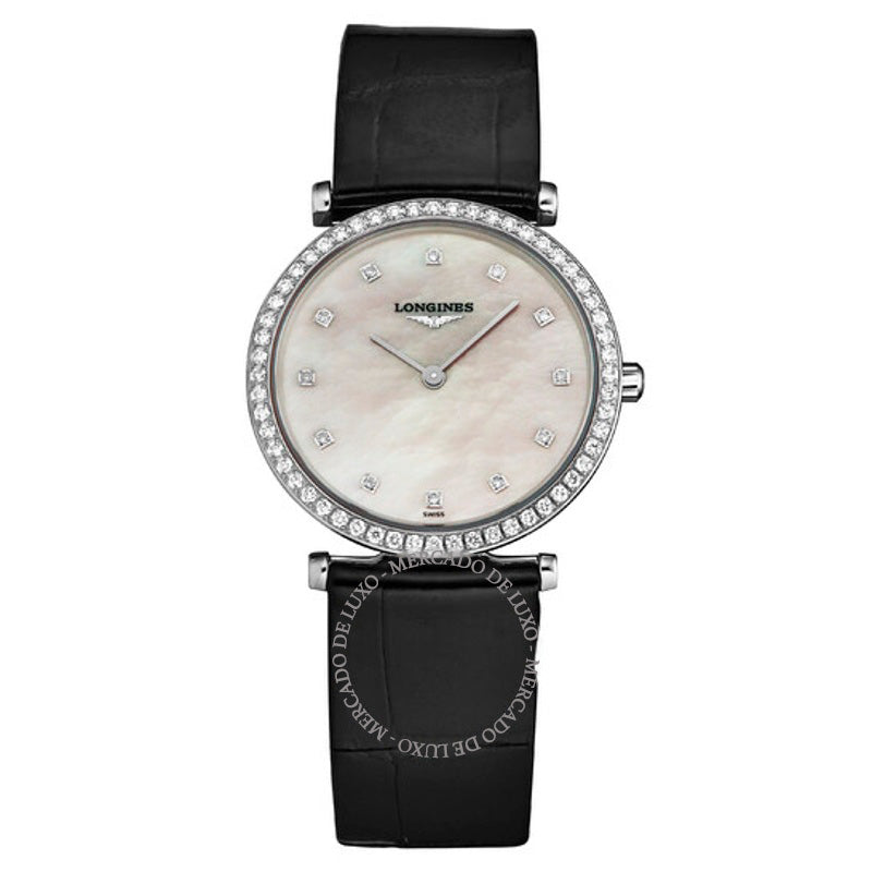 Relógio La Grande Classique Quartzo Diamante Mostrador Madrepérola Branca 29 mm - Mercado de Luxo - O Maior E-Commerce de Bens, Produtos e Serviços de Luxo do Brasil.