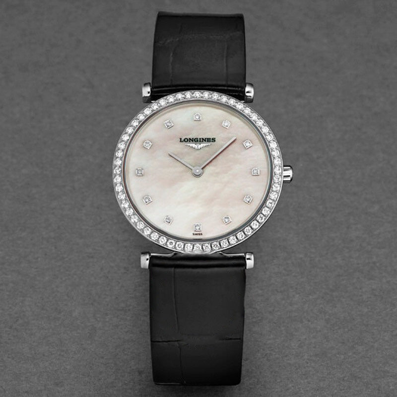 Relógio La Grande Classique Quartzo Diamante Mostrador Madrepérola Branca 29 mm - Mercado de Luxo - O Maior E-Commerce de Bens, Produtos e Serviços de Luxo do Brasil.