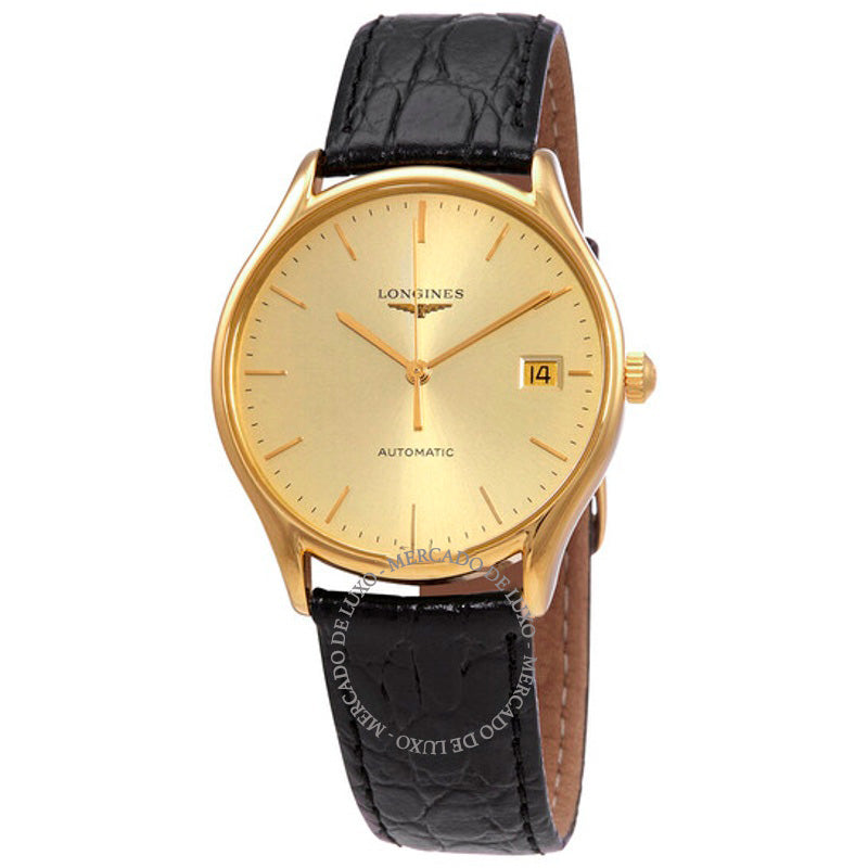 Relógio Lira Automática Mostrador Dourado 35 mm - Mercado de Luxo - O Maior E-Commerce de Bens, Produtos e Serviços de Luxo do Brasil.