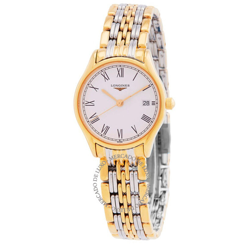 Relógio Mostrador branco de quartzo lira 25 mm - Mercado de Luxo - O Maior E-Commerce de Bens, Produtos e Serviços de Luxo do Brasil.