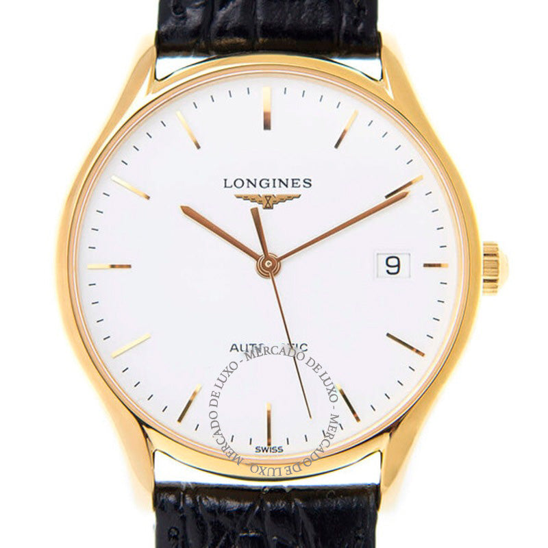 Relógio Lyre Automático Mostrador Branco 35 mm - Mercado de Luxo - O Maior E-Commerce de Bens, Produtos e Serviços de Luxo do Brasil.
