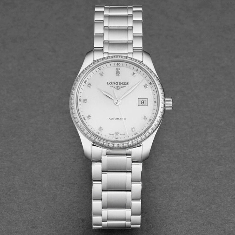 Relógio Master Collection Automático Diamante 29 mm - Mercado de Luxo - O Maior E-Commerce de Bens, Produtos e Serviços de Luxo do Brasil.