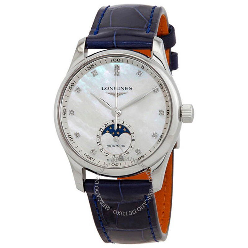 Relógio Master Collection Automatic Diamond White Madrepérola Mostrador  - Mercado de Luxo - O Maior E-Commerce de Bens, Produtos e Serviços de Luxo do Brasil.