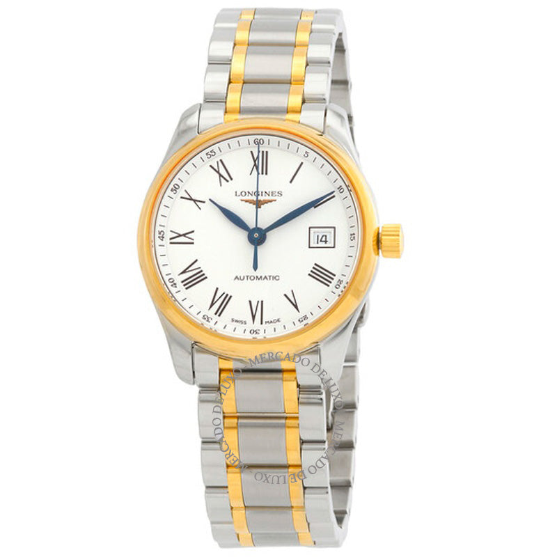 Relógio Master Collection Automático Mostrador Branco 29 mm - Mercado de Luxo - O Maior E-Commerce de Bens, Produtos e Serviços de Luxo do Brasil.