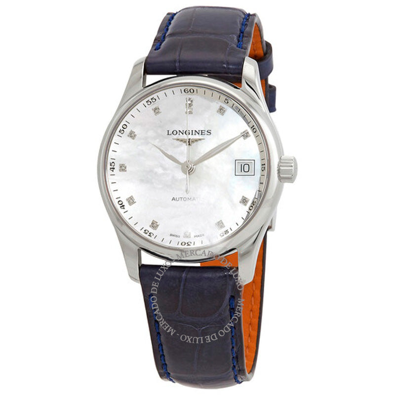 Relógio Master Automatic Diamond White Dial 34 mm - Mercado de Luxo - O Maior E-Commerce de Bens, Produtos e Serviços de Luxo do Brasil.