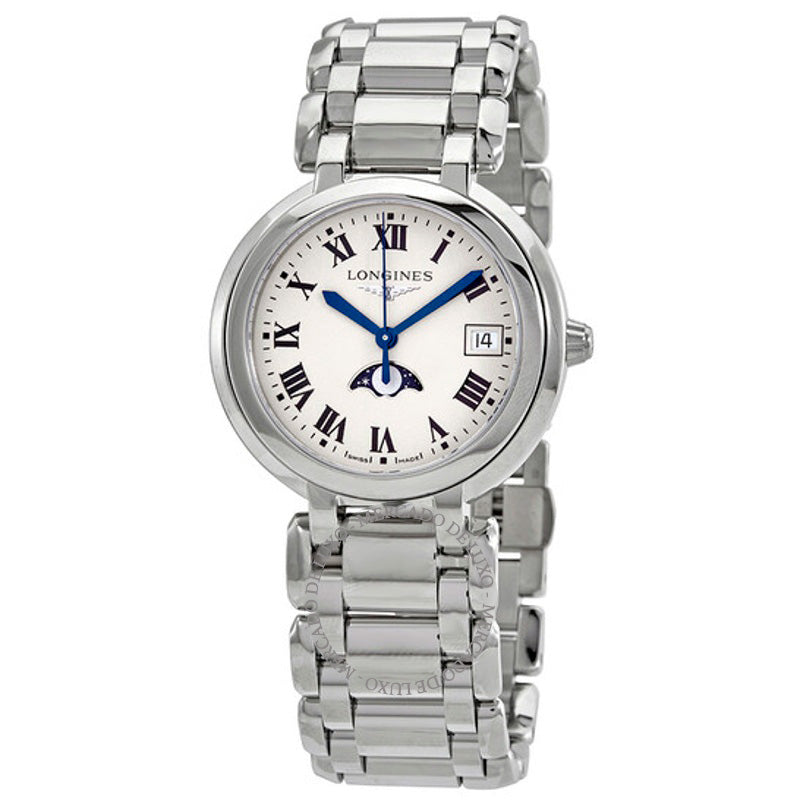 Relógio PrimaLuna Quartz Silver Dial 34 mm - Mercado de Luxo - O Maior E-Commerce de Bens, Produtos e Serviços de Luxo do Brasil.