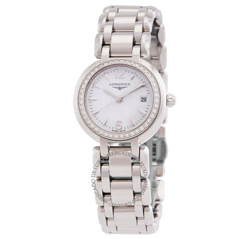 Relógio PrimaLuna Quartzo Mostrador Branco 26 mm - Mercado de Luxo - O Maior E-Commerce de Bens, Produtos e Serviços de Luxo do Brasil.