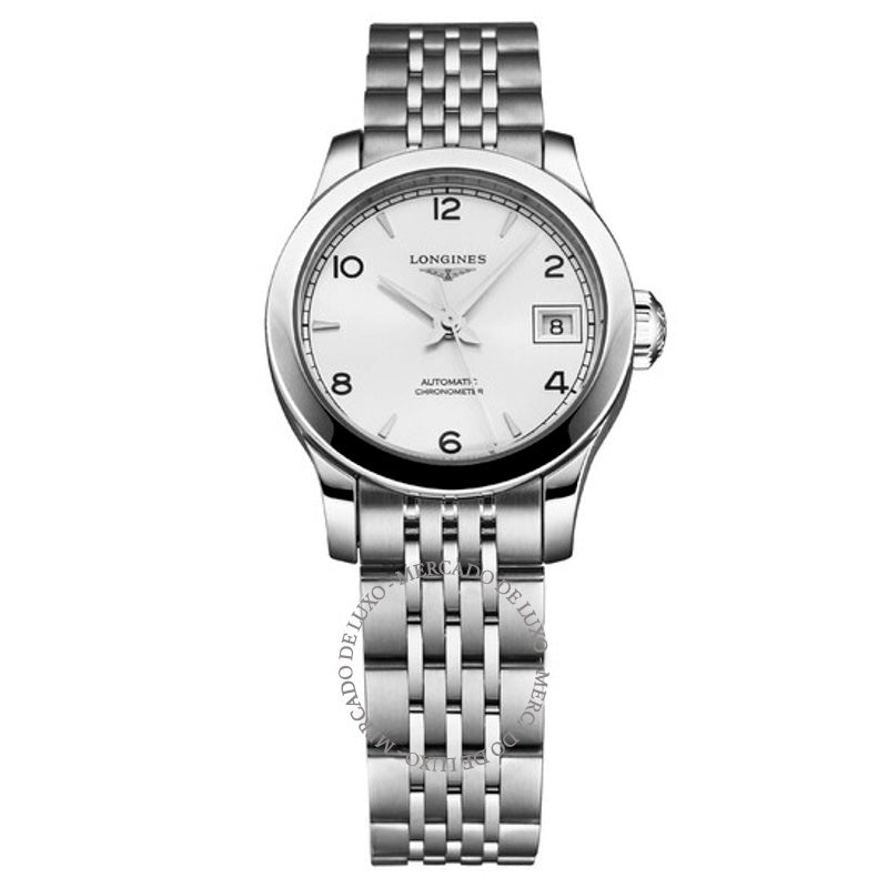 Relógio Registro Automático Silver Dial  - Mercado de Luxo - O Maior E-Commerce de Bens, Produtos e Serviços de Luxo do Brasil.