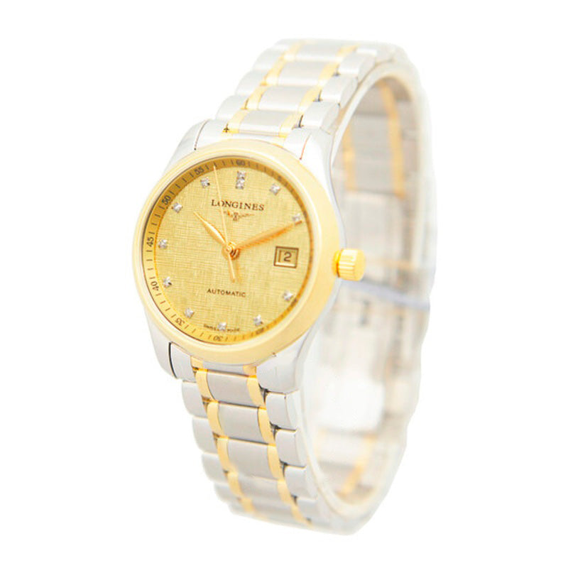 Relógio Master Collection Automático Diamante 29 mm - Mercado de Luxo - O Maior E-Commerce de Bens, Produtos e Serviços de Luxo do Brasil.