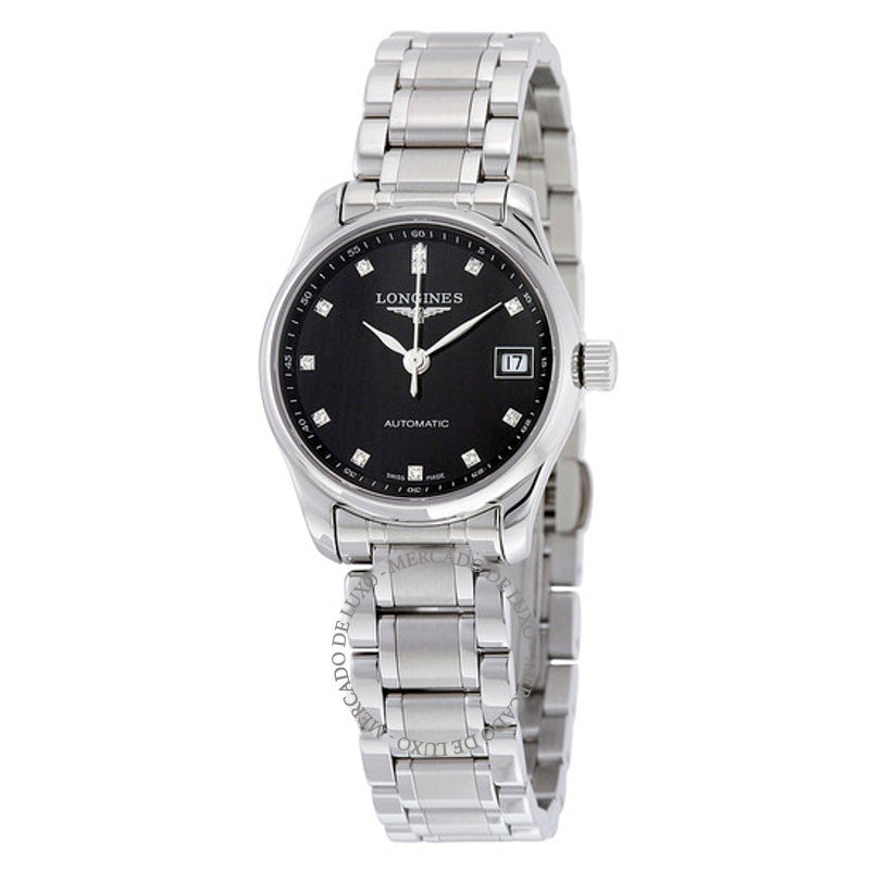 Relógio Master Automatic Black Diamond Dial 25 mm - Mercado de Luxo - O Maior E-Commerce de Bens, Produtos e Serviços de Luxo do Brasil.