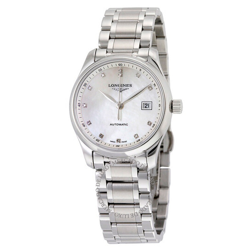 Relógio Master Collection Mostrador Automático de Madrepérola 29 mm - Mercado de Luxo - O Maior E-Commerce de Bens, Produtos e Serviços de Luxo do Brasil.