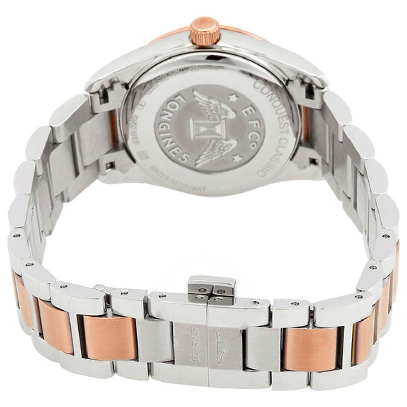 Relógio Conquest Classic Quartz Diamond Mostrador Branco Madrepérola 29 mm - Mercado de Luxo - O Maior E-Commerce de Bens, Produtos e Serviços de Luxo do Brasil.