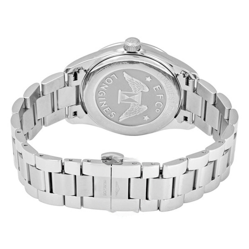 Relógio Conquest Classic Quartz Mostrador Prata 34 mm - Mercado de Luxo - O Maior E-Commerce de Bens, Produtos e Serviços de Luxo do Brasil.