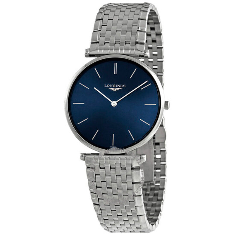 Relógio La Grande Classique de Longines Quartzo Mostrador Azul 36 mm - Mercado de Luxo - O Maior E-Commerce de Bens, Produtos e Serviços de Luxo do Brasil.