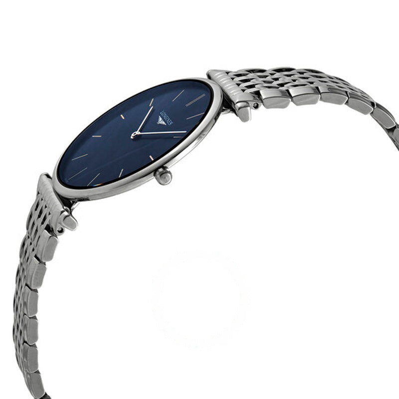 Relógio La Grande Classique de Longines Quartzo Mostrador Azul 36 mm - Mercado de Luxo - O Maior E-Commerce de Bens, Produtos e Serviços de Luxo do Brasil.