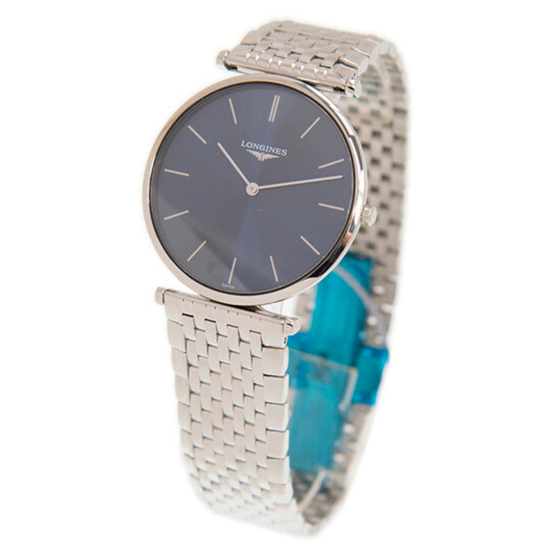 Relógio La Grande Classique de Longines Quartzo Mostrador Azul 36 mm - Mercado de Luxo - O Maior E-Commerce de Bens, Produtos e Serviços de Luxo do Brasil.