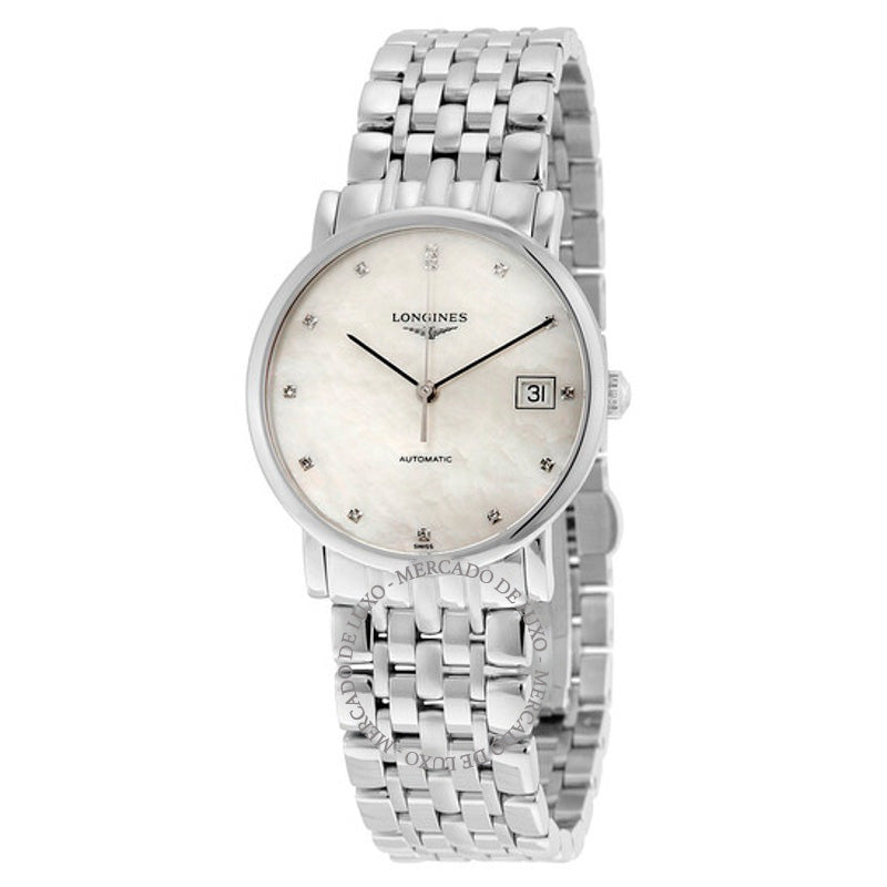 Relógio Elegante Automático Madrepérola 34 mm - Mercado de Luxo - O Maior E-Commerce de Bens, Produtos e Serviços de Luxo do Brasil.