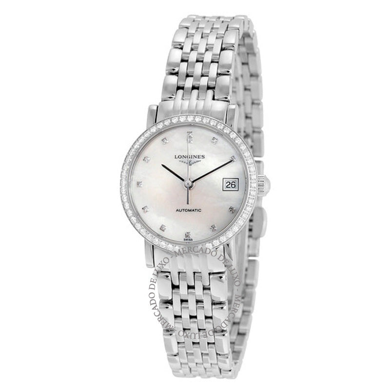 Relógio Elegante Automático Madrepérola 25 mm - Mercado de Luxo - O Maior E-Commerce de Bens, Produtos e Serviços de Luxo do Brasil.
