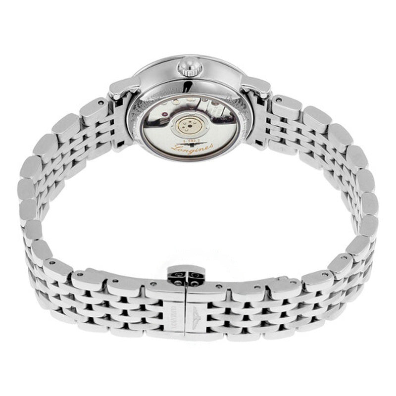 Relógio Elegante mostrador automático prateado com diamante 25 mm - Mercado de Luxo - O Maior E-Commerce de Bens, Produtos e Serviços de Luxo do Brasil.