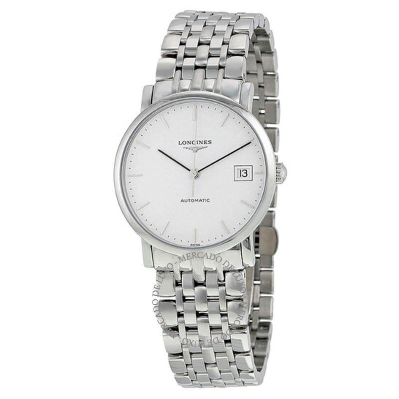 Relógio Mostrador branco automático elegante 34 mm - Mercado de Luxo - O Maior E-Commerce de Bens, Produtos e Serviços de Luxo do Brasil.