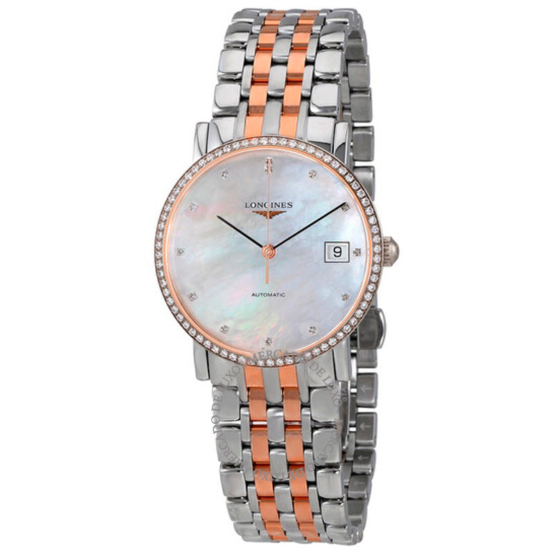 Relógio Elegante mostrador automático em madrepérola 34 mm - Mercado de Luxo - O Maior E-Commerce de Bens, Produtos e Serviços de Luxo do Brasil.