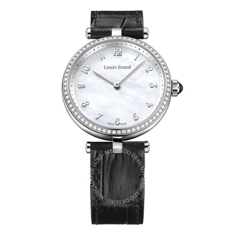 Relógio Mostrador branco de quartzo romântico 33 mm - Mercado de Luxo - O Maior E-Commerce de Bens, Produtos e Serviços de Luxo do Brasil.