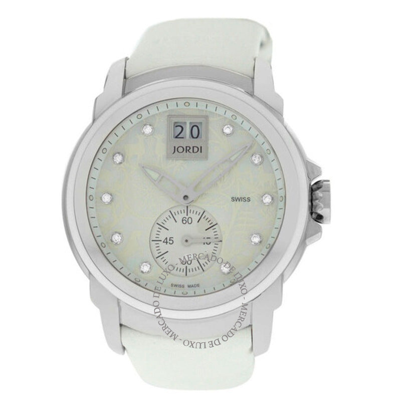 Relógio Ícone Snow Quartz Diamond Mostrador Branco 37 mm - Mercado de Luxo - O Maior E-Commerce de Bens, Produtos e Serviços de Luxo do Brasil.