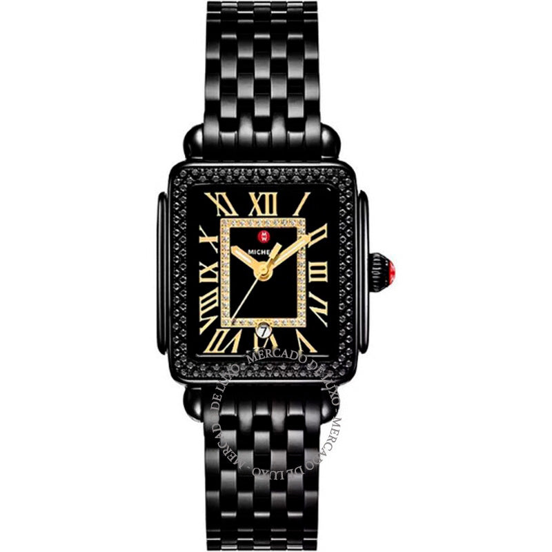 Relógio Deco Madison Quartz Diamond Mostrador Preto 31 mm - Mercado de Luxo - O Maior E-Commerce de Bens, Produtos e Serviços de Luxo do Brasil.