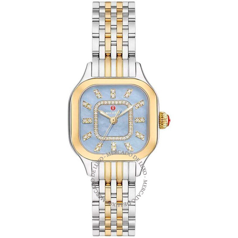 Relógio Meggie Quartz Diamante Mostrador Azul 29 mm - Mercado de Luxo - O Maior E-Commerce de Bens, Produtos e Serviços de Luxo do Brasil.