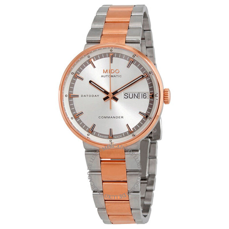 Relógio Mostrador prateado automático bicolor 33 mm - Mercado de Luxo - O Maior E-Commerce de Bens, Produtos e Serviços de Luxo do Brasil.