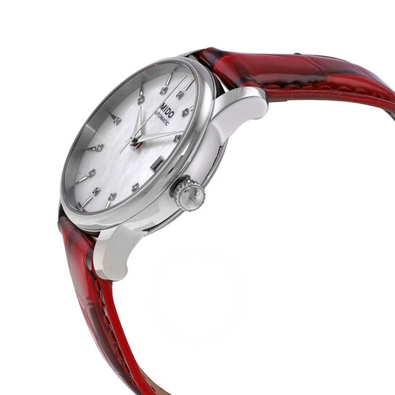 Relógio Baroncelli Automático Diamante Branco Madrepérola Mostrador 33 mm - Mercado de Luxo - O Maior E-Commerce de Bens, Produtos e Serviços de Luxo do Brasil.
