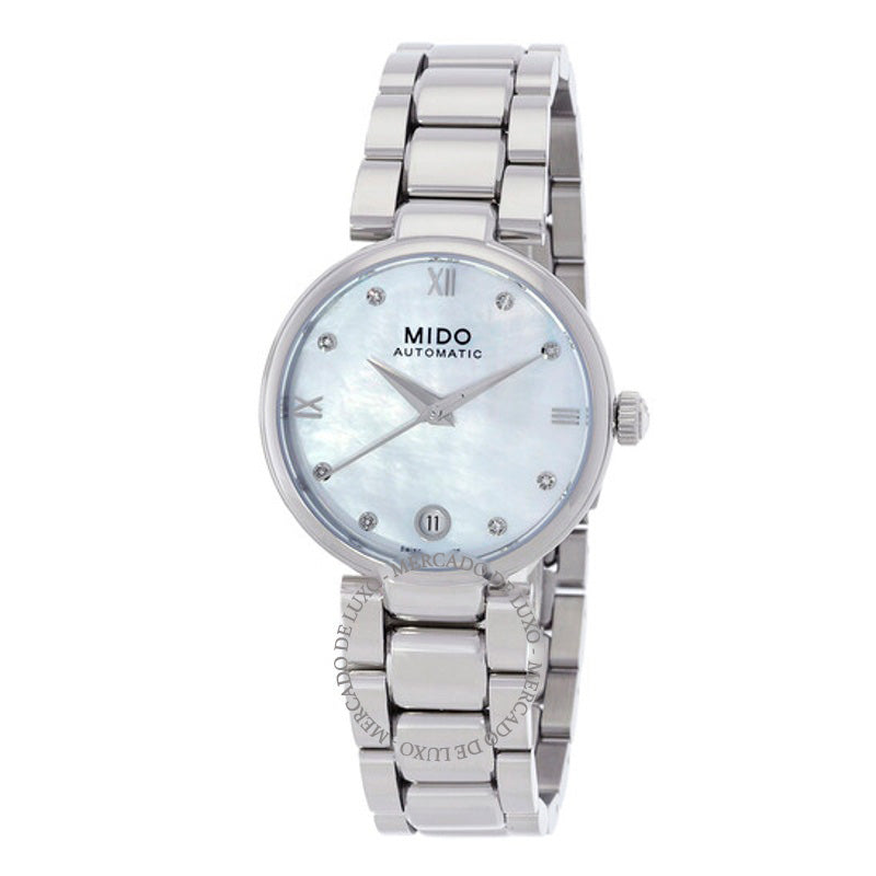 Relógio Baroncelli Automático Mostrador Madrepérola 33 mm - Mercado de Luxo - O Maior E-Commerce de Bens, Produtos e Serviços de Luxo do Brasil.