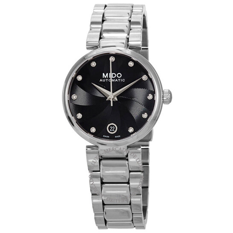 Relógio Baroncelli Donna mostrador automático diamante preto 33 mm - Mercado de Luxo - O Maior E-Commerce de Bens, Produtos e Serviços de Luxo do Brasil.