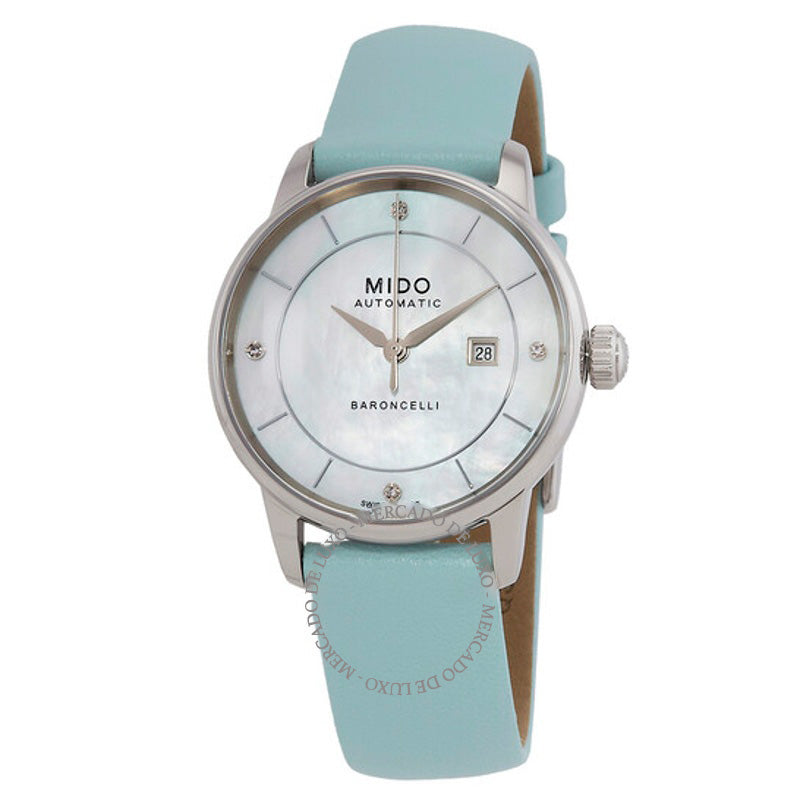 Relógio Baroncelli Signature Lady Colours Automático com Mostrador em Madrepérola 30 mm - Mercado de Luxo - O Maior E-Commerce de Bens, Produtos e Serviços de Luxo do Brasil.