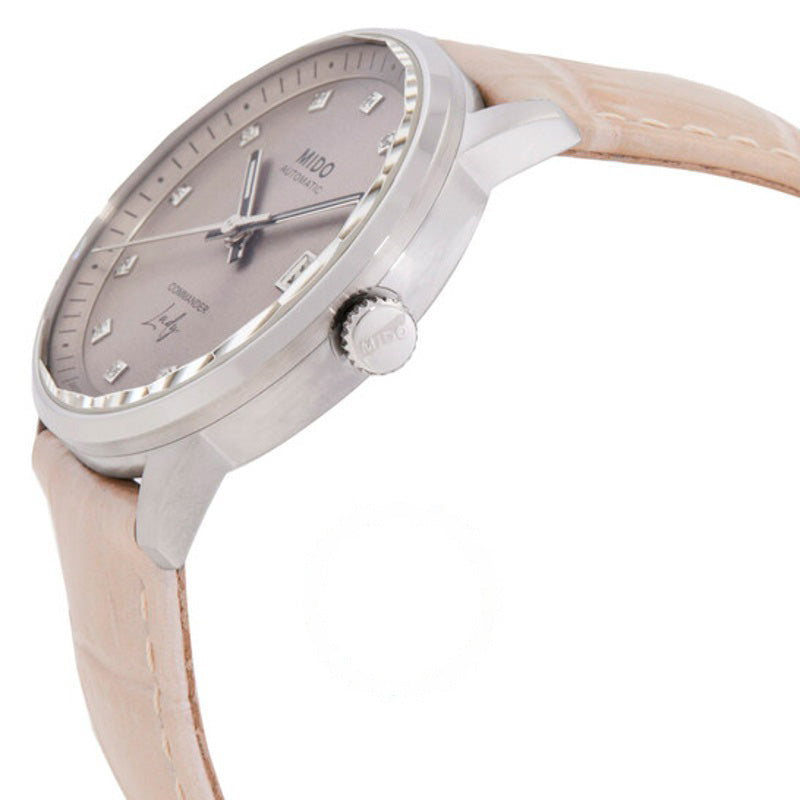 Relógio Commander Lady Automático Diamante Marrom Mostrador 35 mm - Mercado de Luxo - O Maior E-Commerce de Bens, Produtos e Serviços de Luxo do Brasil.