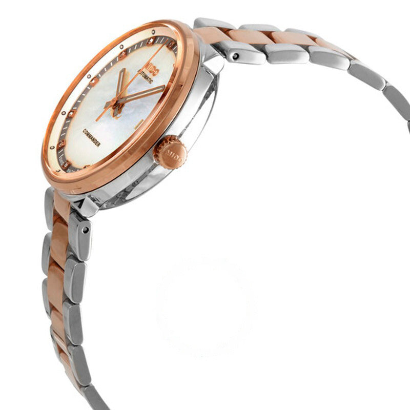 Relógio Commander II Automático com Mostrador em Madrepérola Branca 33 mm - Mercado de Luxo - O Maior E-Commerce de Bens, Produtos e Serviços de Luxo do Brasil.