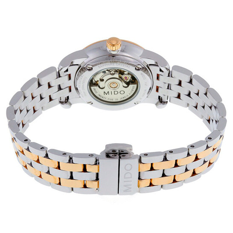 Relógio Baroncelli Automático Mostrador Branco Bicolor 29 mm - Mercado de Luxo - O Maior E-Commerce de Bens, Produtos e Serviços de Luxo do Brasil.