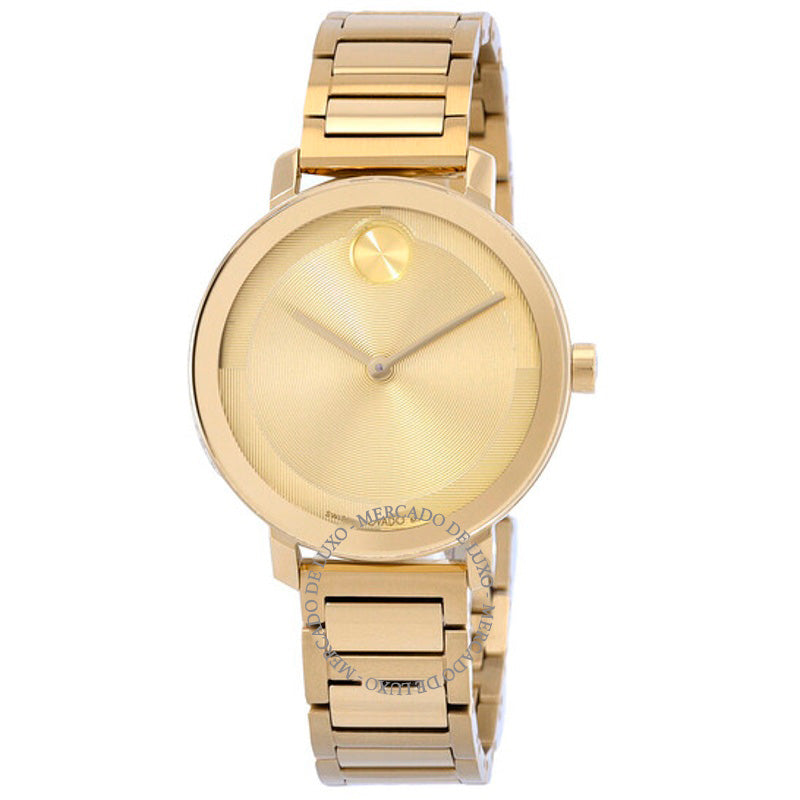 Relógio Bold Evolution 2.0 Quartzo Mostrador Dourado 34 mm - Mercado de Luxo - O Maior E-Commerce de Bens, Produtos e Serviços de Luxo do Brasil.