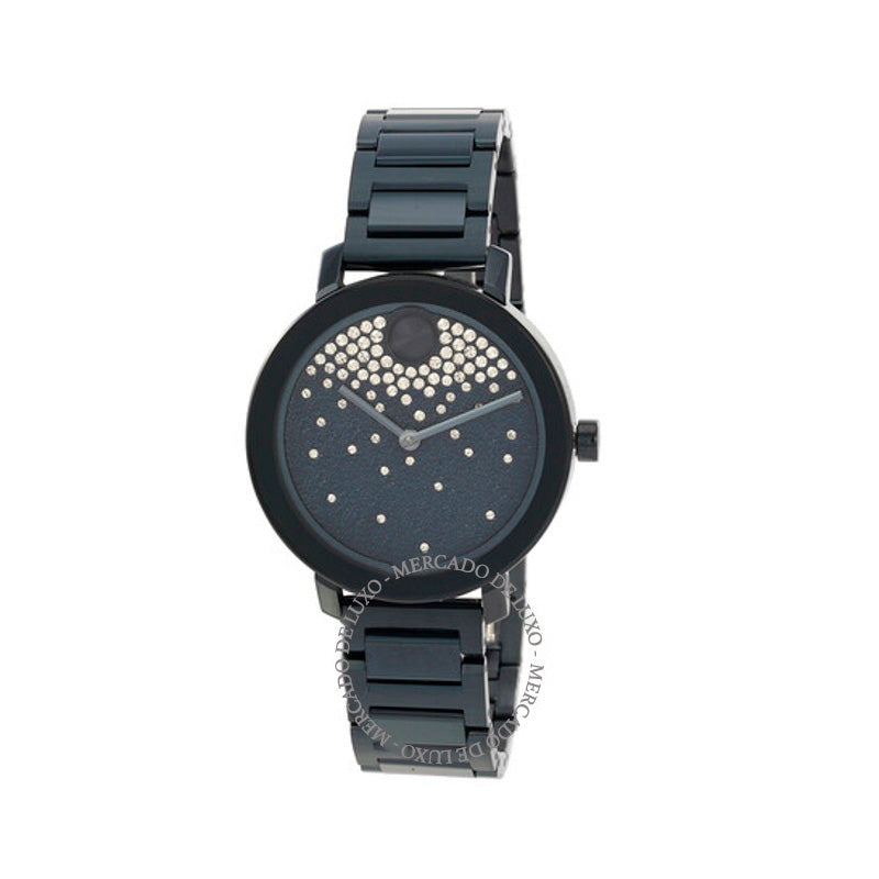 Relógio BOLD Evolution Quartz Mostrador Azul 34 mm - Mercado de Luxo - O Maior E-Commerce de Bens, Produtos e Serviços de Luxo do Brasil.