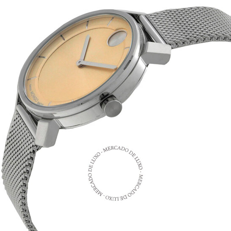 Relógio Mostrador de quartzo dourado em negrito 34 mm - Mercado de Luxo - O Maior E-Commerce de Bens, Produtos e Serviços de Luxo do Brasil.