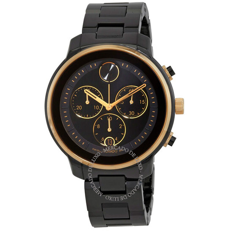 Relógio Bold Verso Cronógrafo Quartzo Mostrador Preto 40 mm - Mercado de Luxo - O Maior E-Commerce de Bens, Produtos e Serviços de Luxo do Brasil.