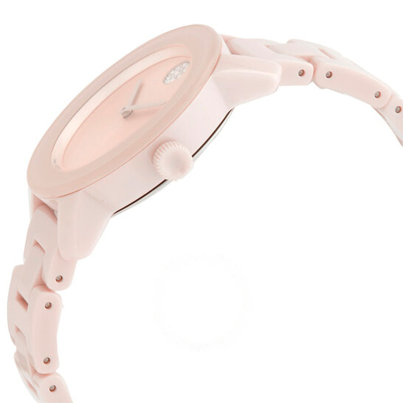 Relógio Mostrador rosa de quartzo em negrito 36 mm - Mercado de Luxo - O Maior E-Commerce de Bens, Produtos e Serviços de Luxo do Brasil.
