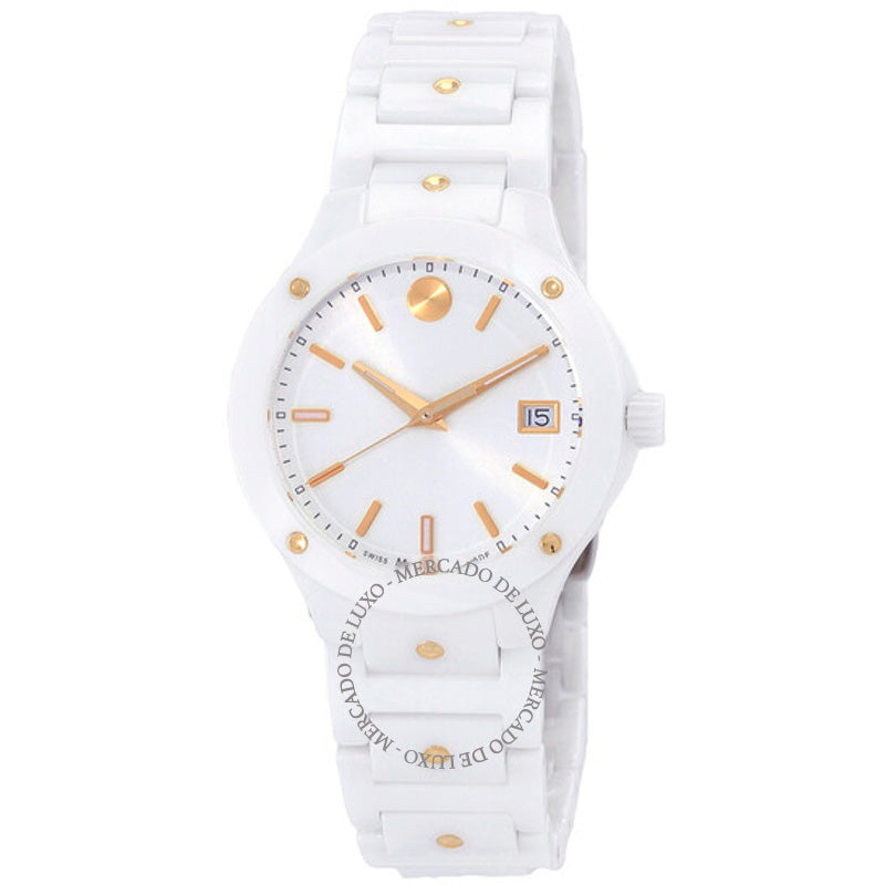 Relógio Mostrador SE Quartz Branco  - Mercado de Luxo - O Maior E-Commerce de Bens, Produtos e Serviços de Luxo do Brasil.