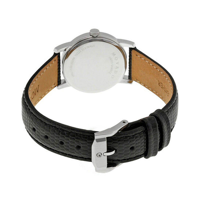 Relógio Mostrador preto do museu pulseira de couro preta 2 26 mm - Mercado de Luxo - O Maior E-Commerce de Bens, Produtos e Serviços de Luxo do Brasil.