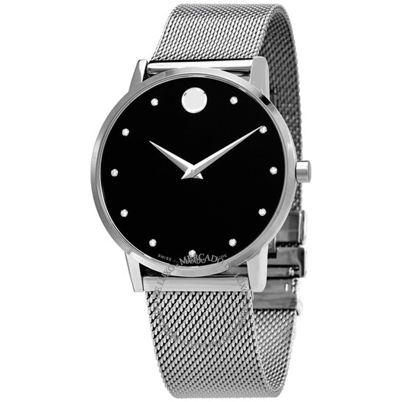 Relógio Museu Quartzo Diamante Mostrador Preto 40 mm - Mercado de Luxo - O Maior E-Commerce de Bens, Produtos e Serviços de Luxo do Brasil.