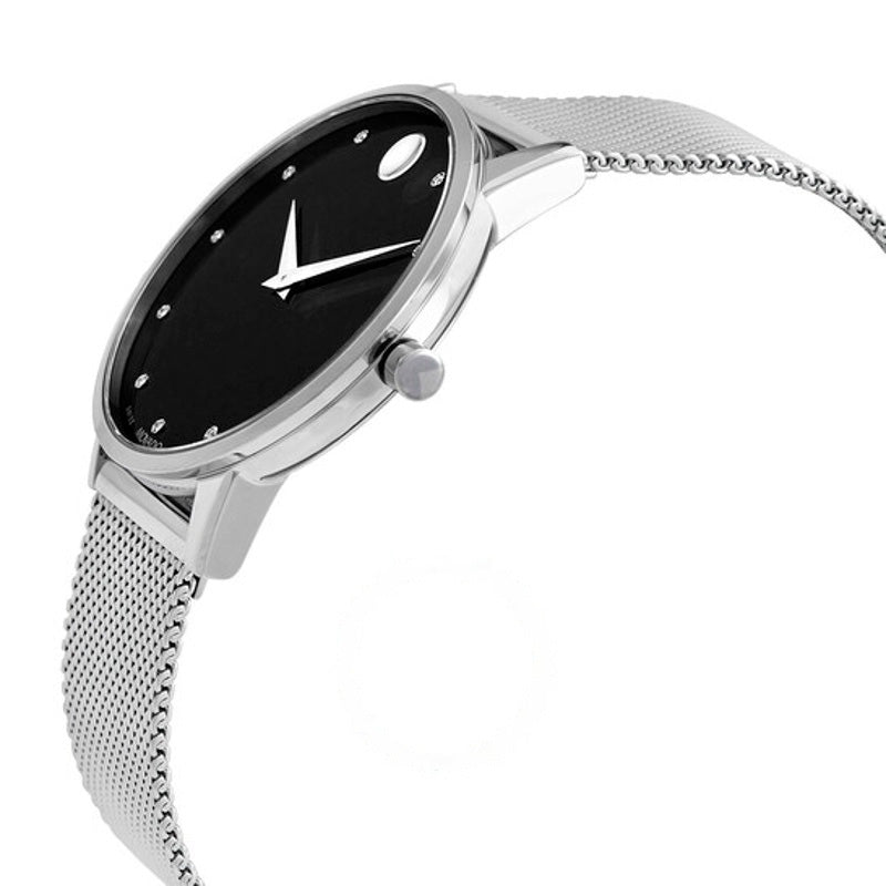 Relógio Museu Quartzo Diamante Mostrador Preto 40 mm - Mercado de Luxo - O Maior E-Commerce de Bens, Produtos e Serviços de Luxo do Brasil.