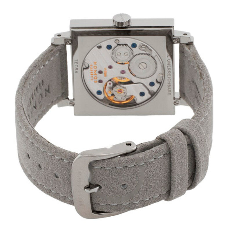 Relógio Tetra - Mostrador prateado com vento manual Die Unerreichbare 29 mm - Mercado de Luxo - O Maior E-Commerce de Bens, Produtos e Serviços de Luxo do Brasil.