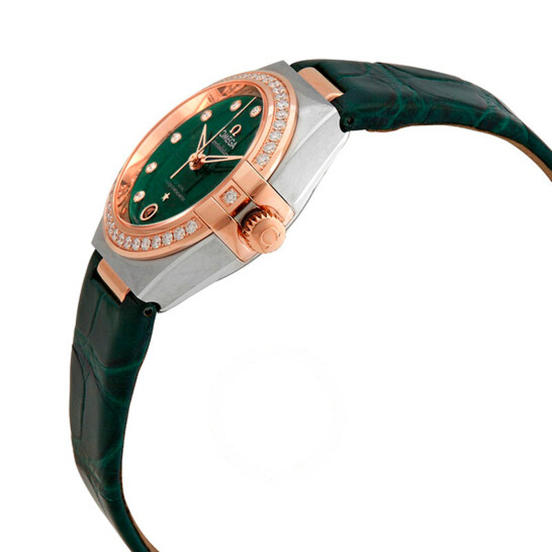 Relógio Constellation Cronômetro Automático Mostrador Verde Diamante  - Mercado de Luxo - O Maior E-Commerce de Bens, Produtos e Serviços de Luxo do Brasil.
